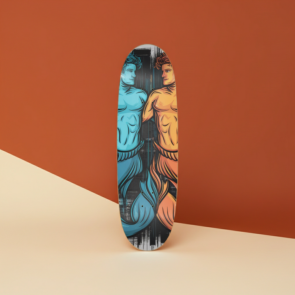 Oceanic Affection Skateboard – Ocean Love Art Deck