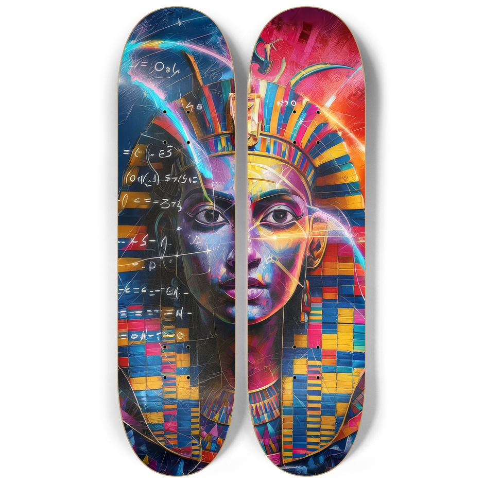 2 Skateboard Series Art - Egyptian Magic