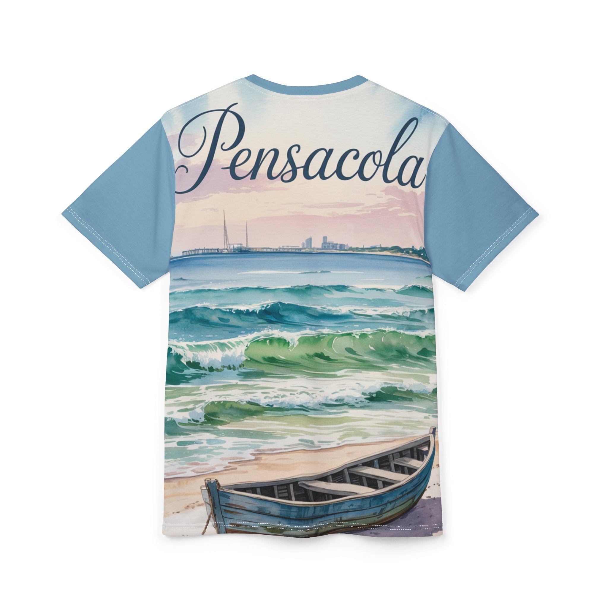 Beach Vibes Unisex Cut & Sew Tee - Pensacola Ocean Design