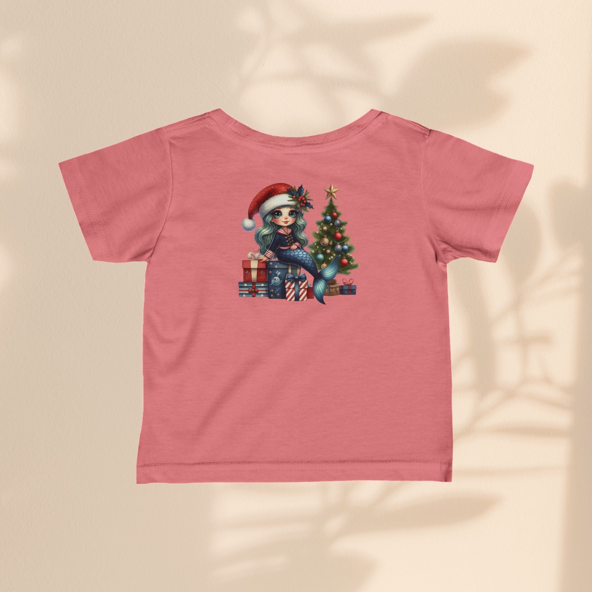 Mermaid Christmas - Infant Fine Jersey Tee