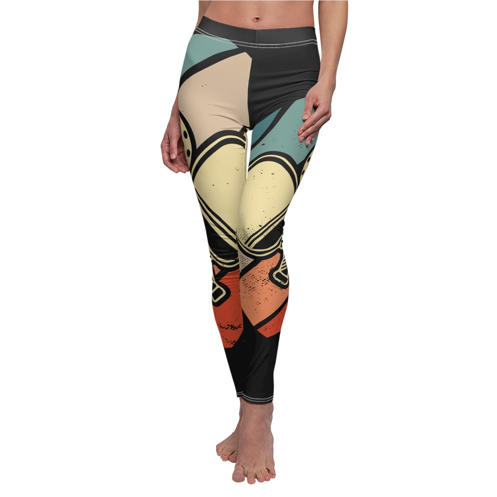 Casual Leggings - Pickleball Bliss