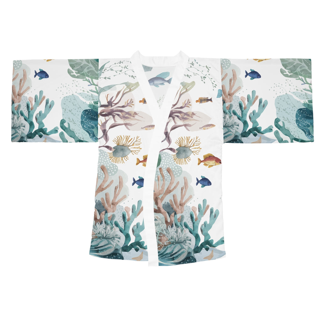 Ocean Scene Kimono – Flow with the Tide