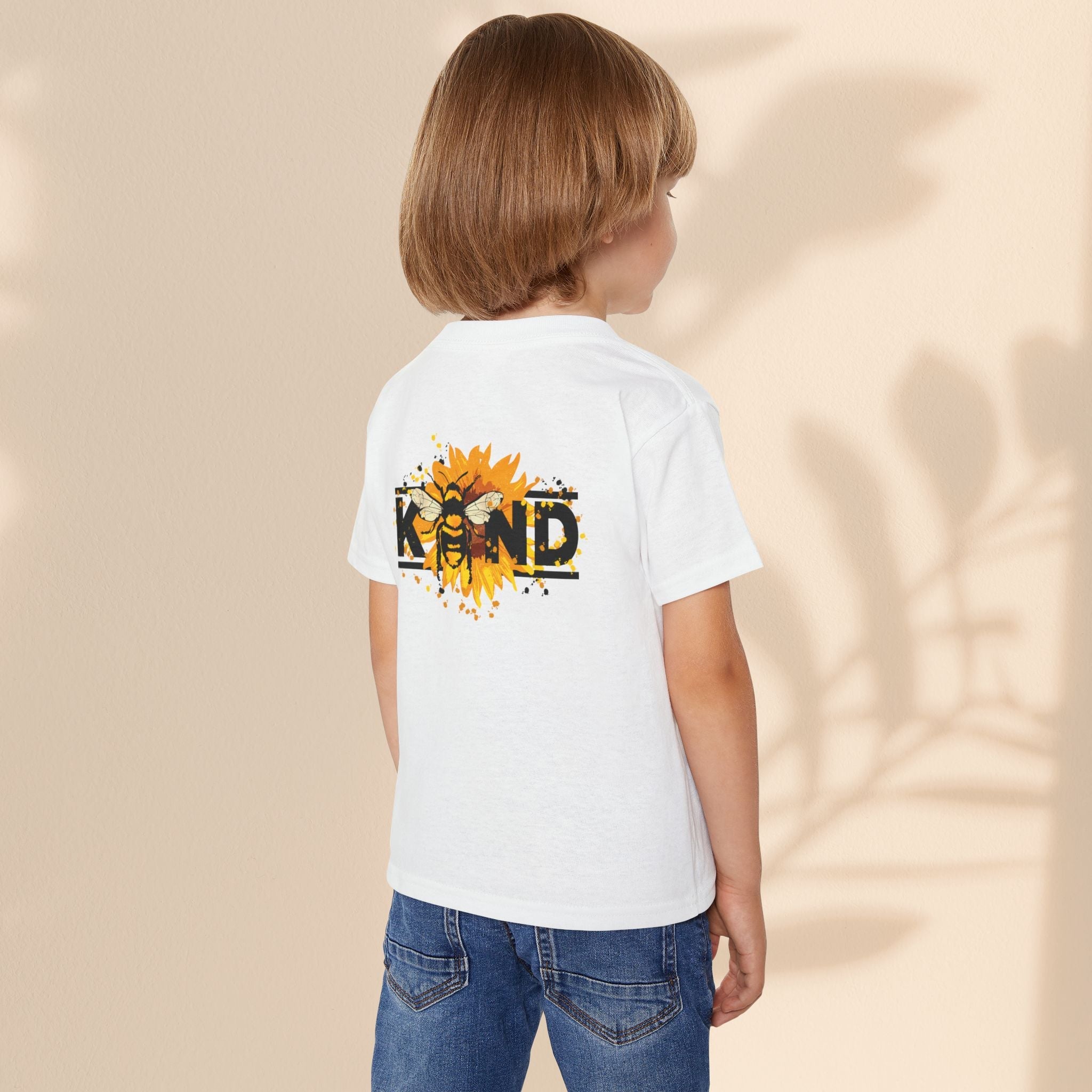 Heavy Cotton™ Toddler T-Shirt – Bee Kind | Sea Dragon Dreams