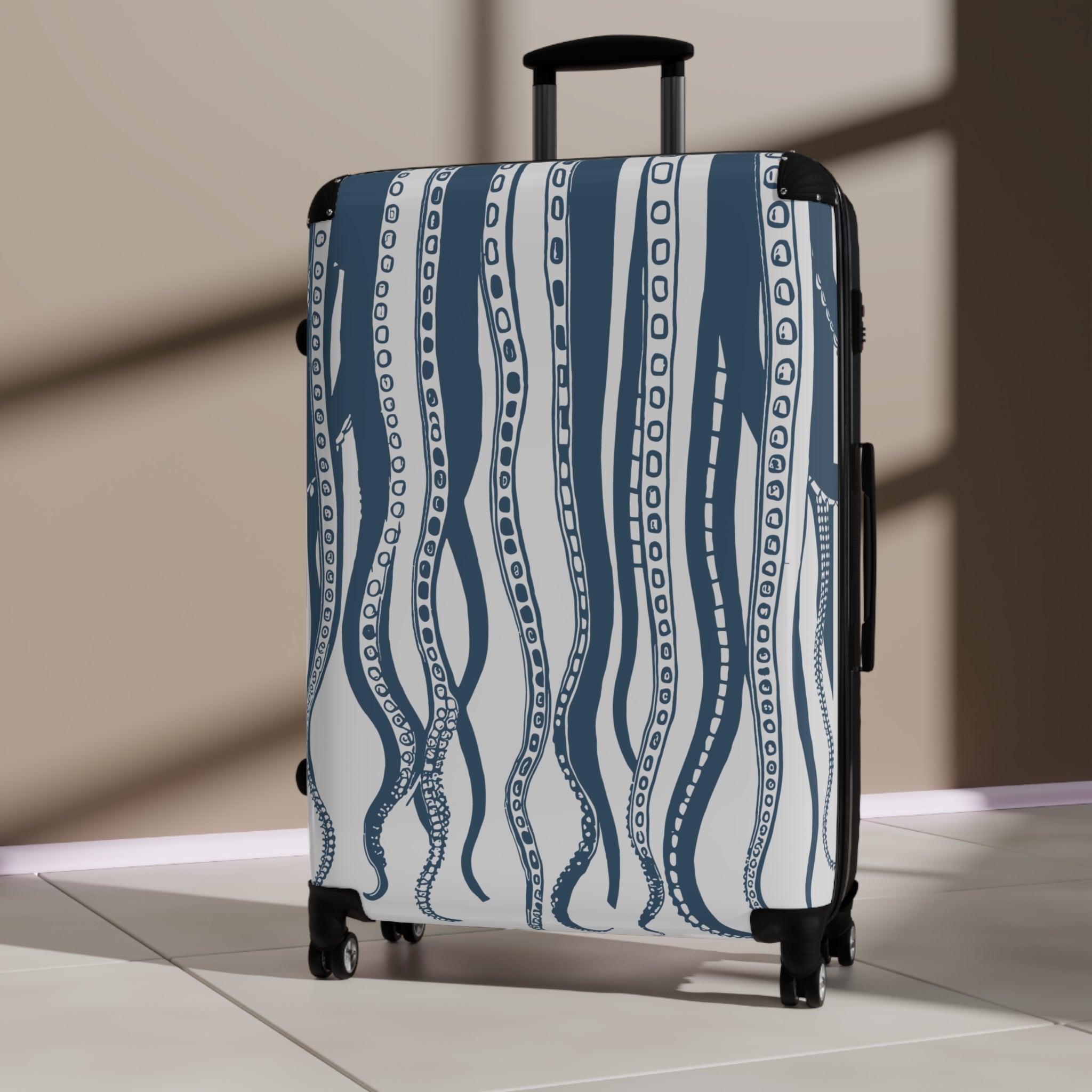 Downward Octopus Suitcase