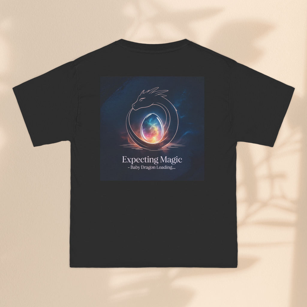 Expecting Magic Dragon T-Shirt | Cute Maternity Tee | Baby Announcement Gift