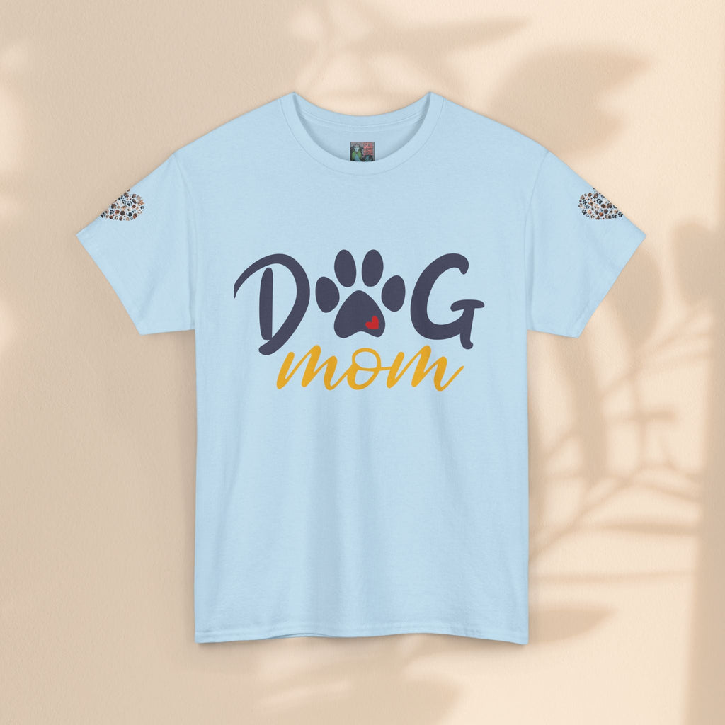 Dog Mom Unisex Heavy Cotton Tee - Cute Pet Lover Shirt for Every Occasion