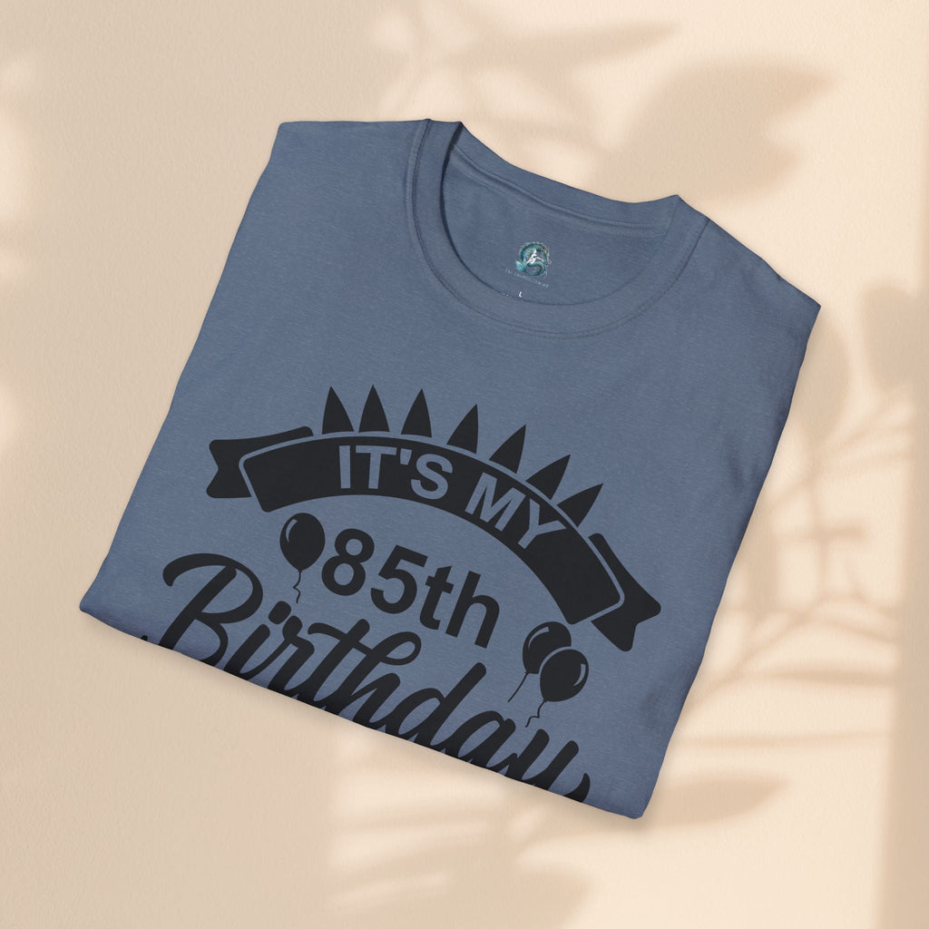 85th Birthday Celebration T-Shirt, Unisex Softstyle Tee for 85th Birthday, Milestone Birthday Gift, Birthday Party Outfit, Cute [...]