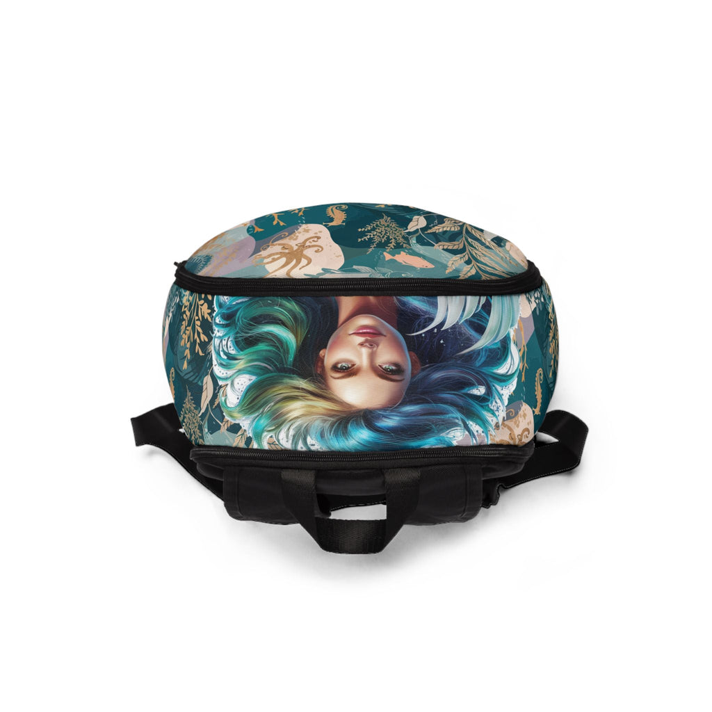 Fabric Backpack - Mermaid Vibes