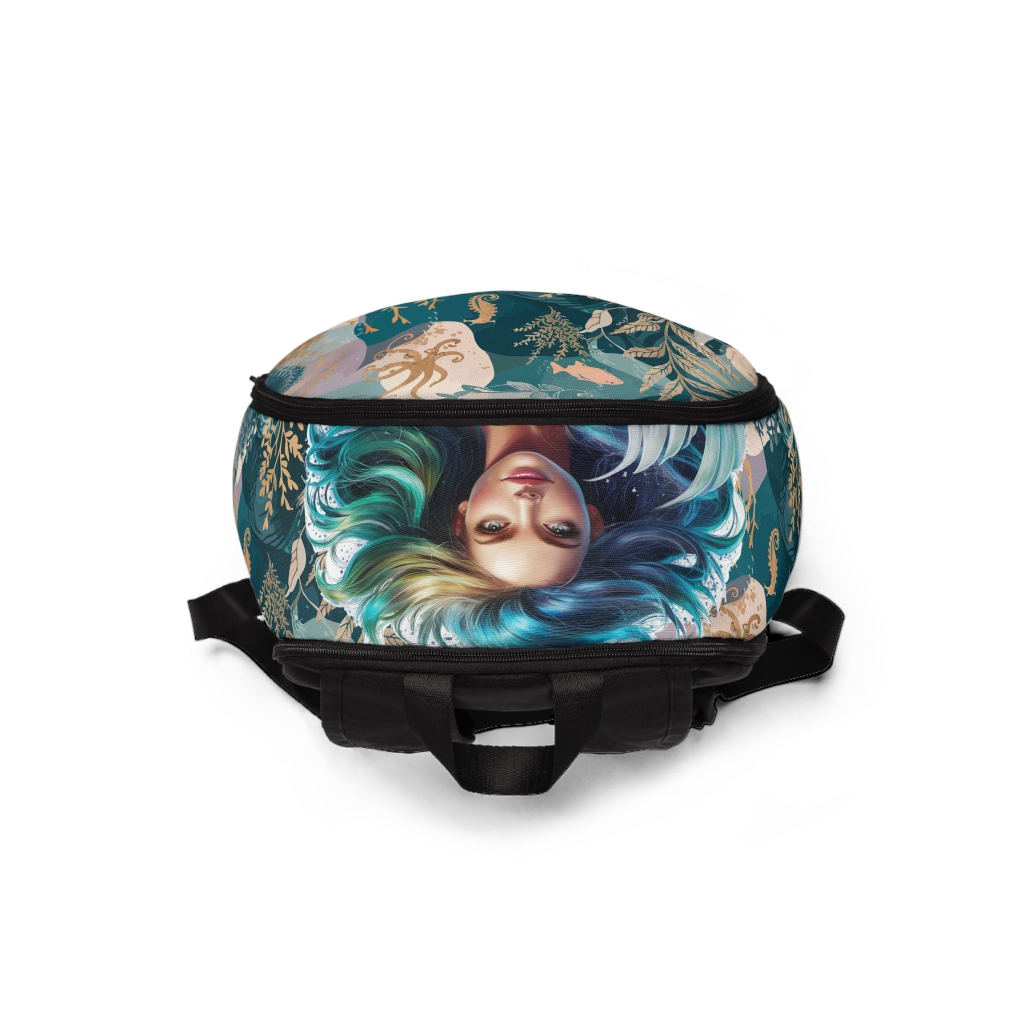 Fabric Backpack - Mermaid Vibes