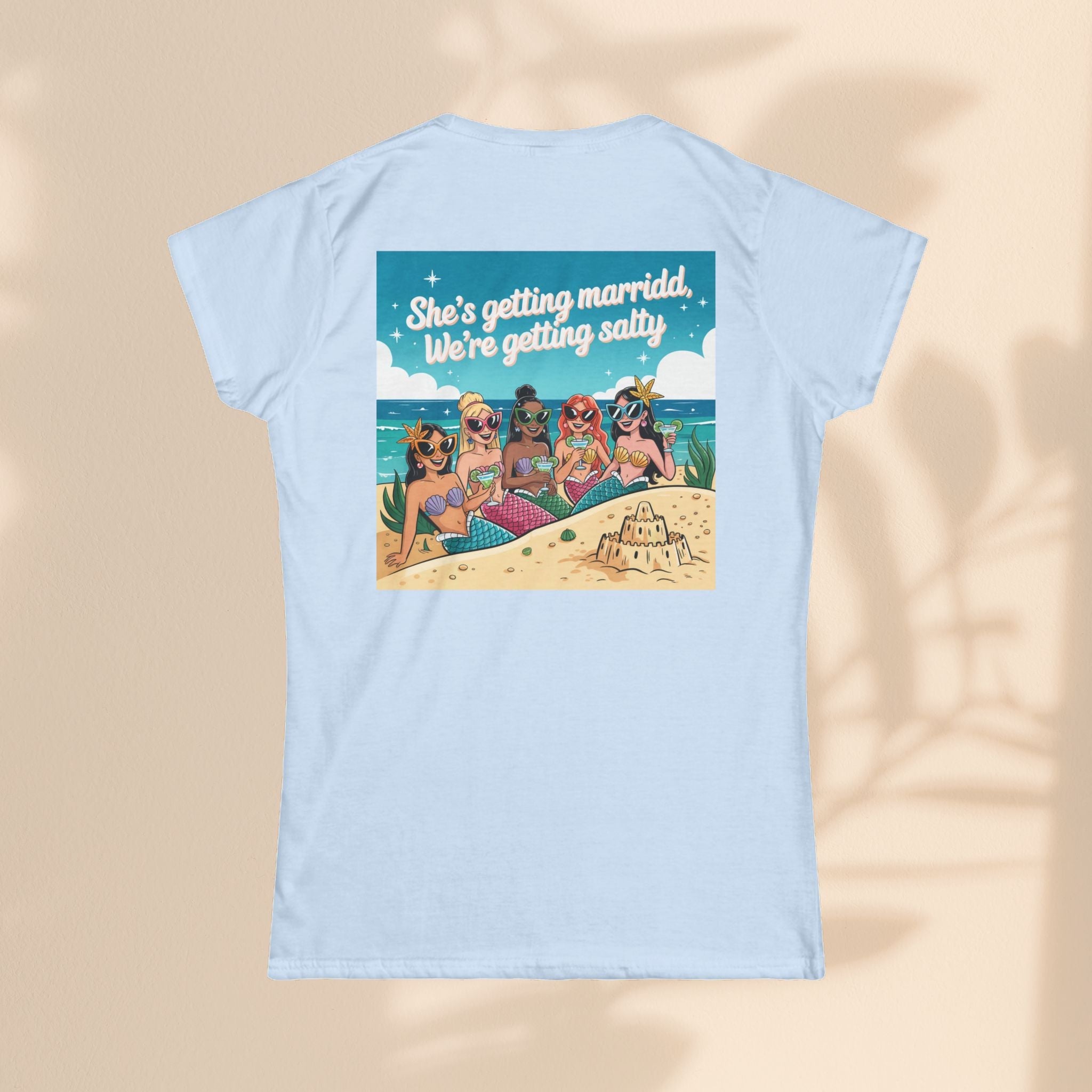 Bridal Beach Party Tee, Fun Bachelorette Shirt, Vacation Top, Summer Celebration Clothing, Unique Wedding Gift, Girls Getaway Apparel