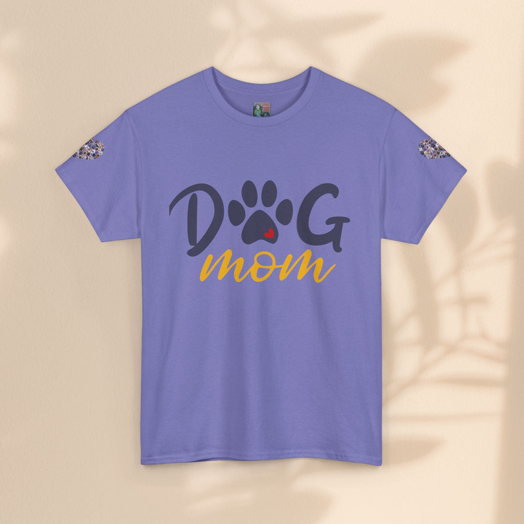 Dog Mom Unisex Heavy Cotton Tee - Cute Pet Lover Shirt for Every Occasion
