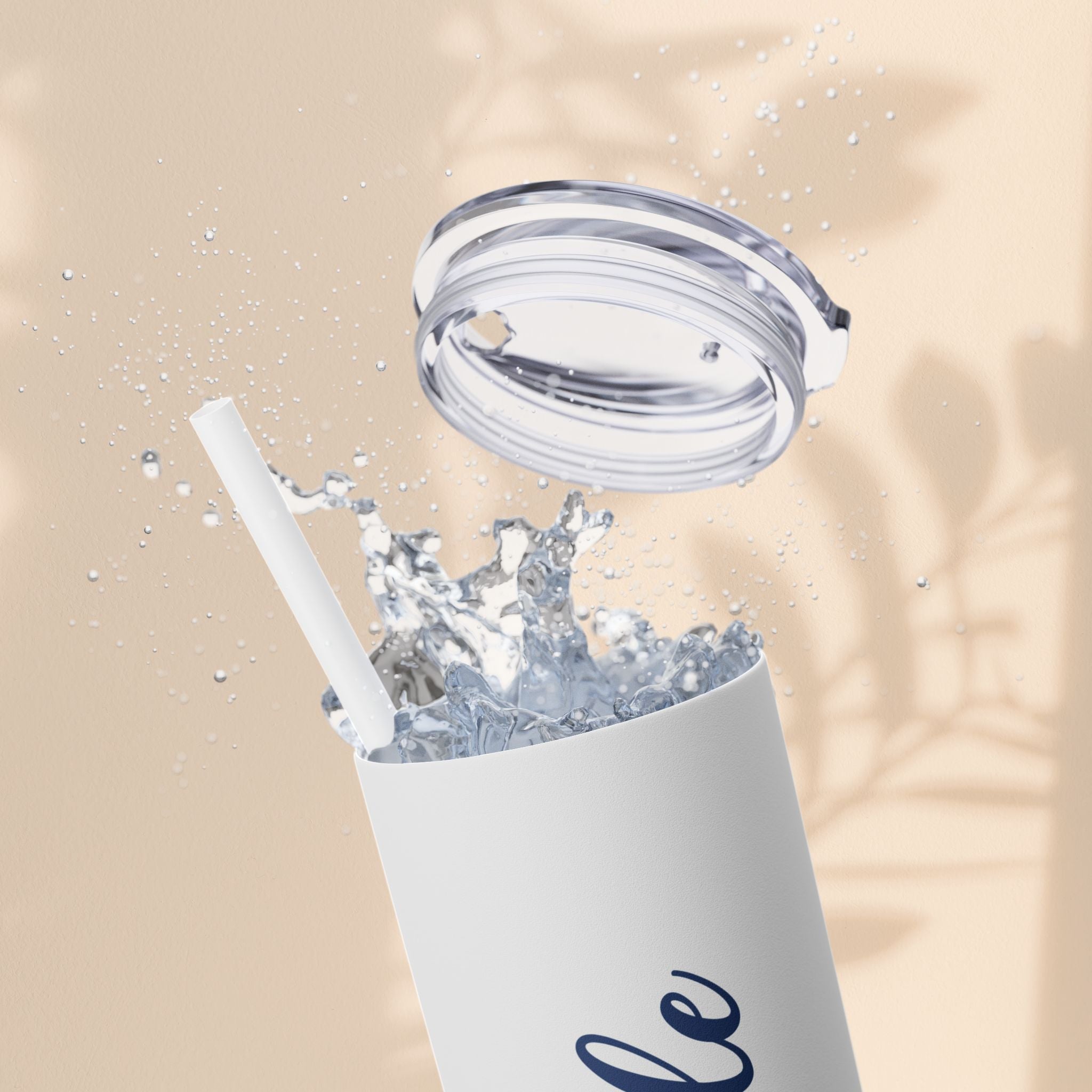 Elegant Floral Bride Tumbler, Bridal Party Favor 20oz Travel Cup, Engagement Celebration