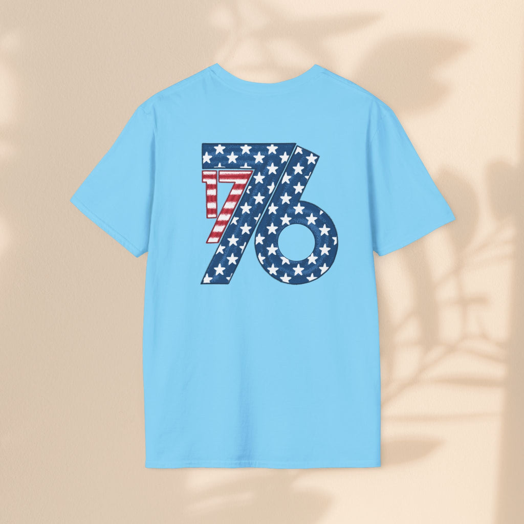 Patriotic 76 Unisex Softstyle T-Shirt