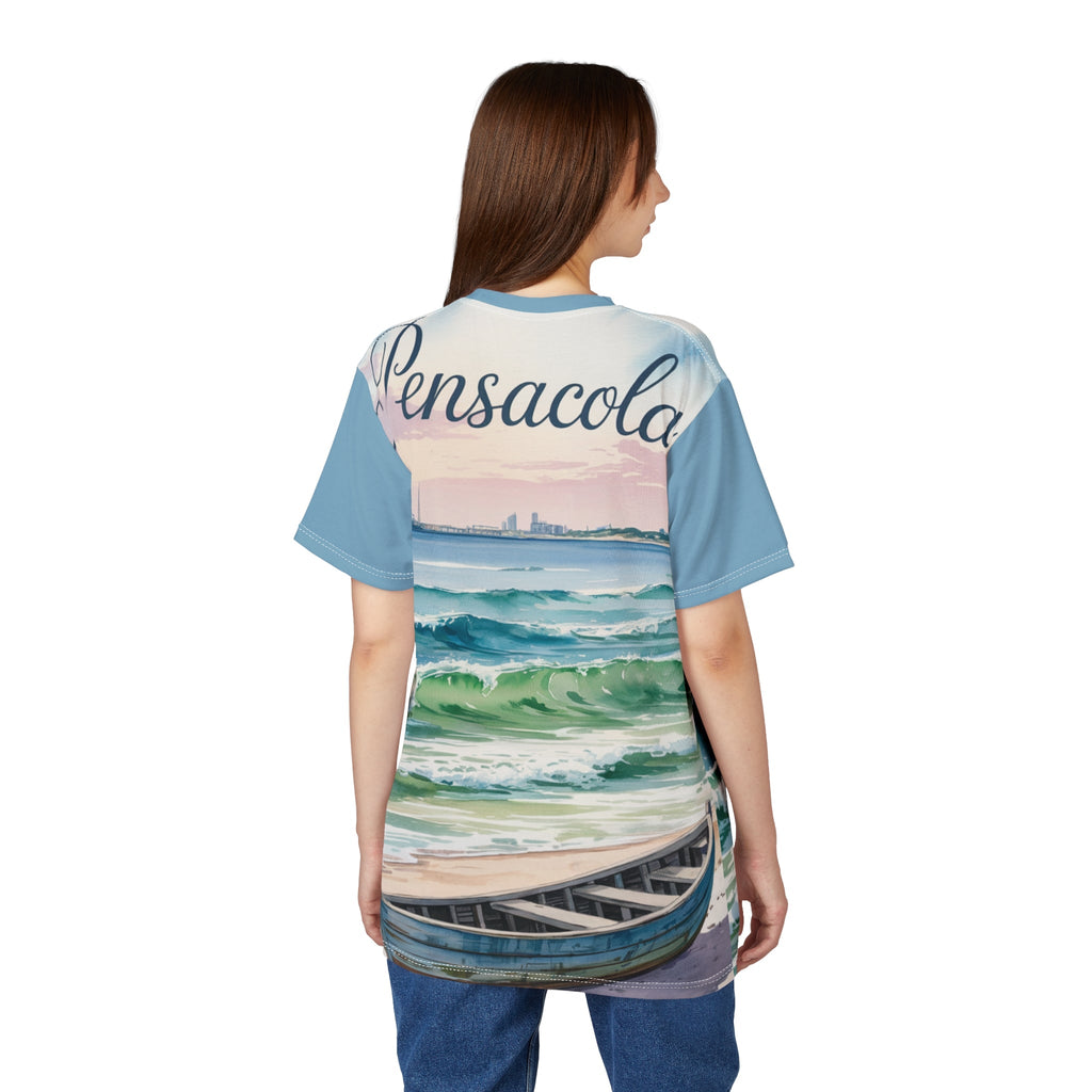 Beach Vibes Unisex Cut & Sew Tee - Pensacola Ocean Design