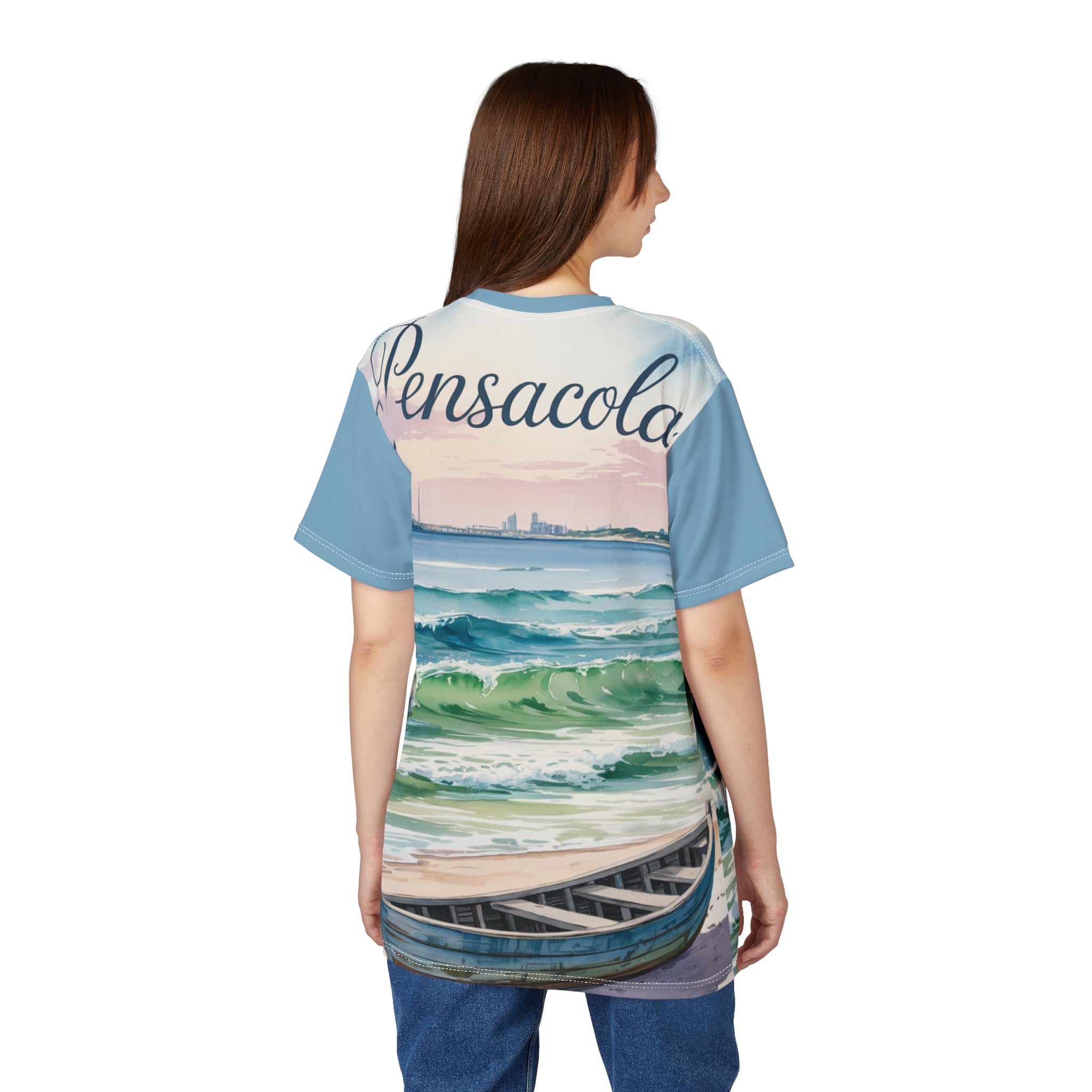 Beach Vibes Unisex Cut & Sew Tee - Pensacola Ocean Design