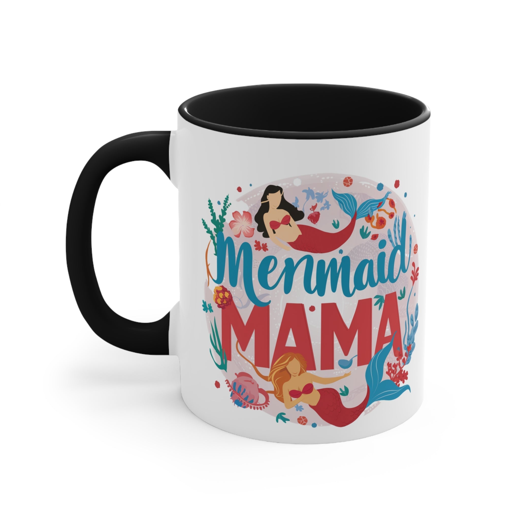 Mermaid Mama Mug – Ocean Lover Mother’s Gift