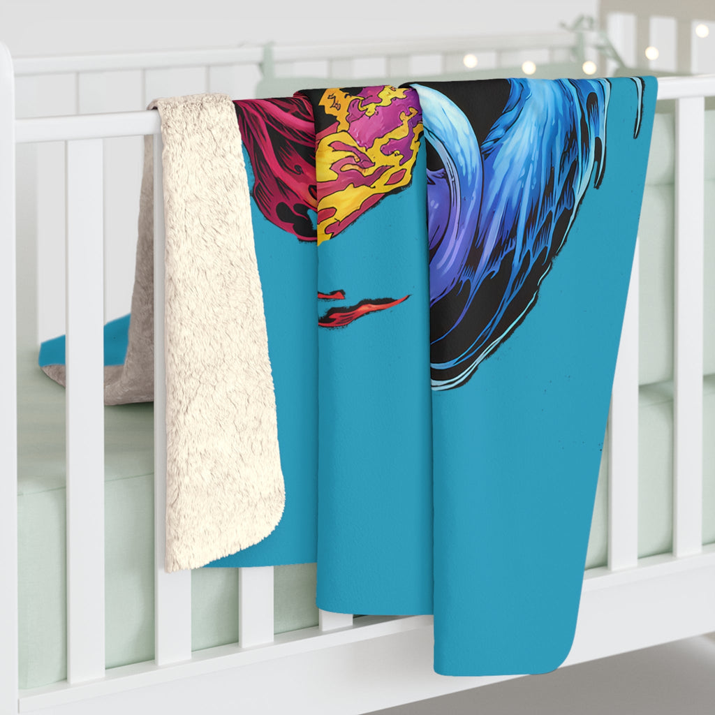 Dragons Infinity Sherpa Fleece Blanket – Cozy Throw for Fantasy Lovers