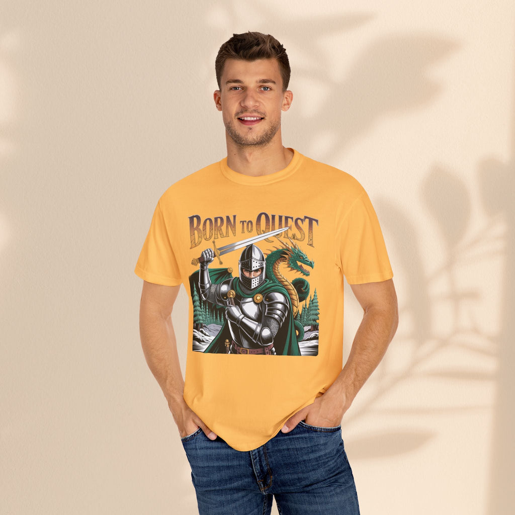 Born To Quest-Themed Unisex T-shirt, Adventure Shirt, Gamer Apparel, RPG Clothing, Fantasy Graphic Tee, Perfect Gift for Quest Lovers