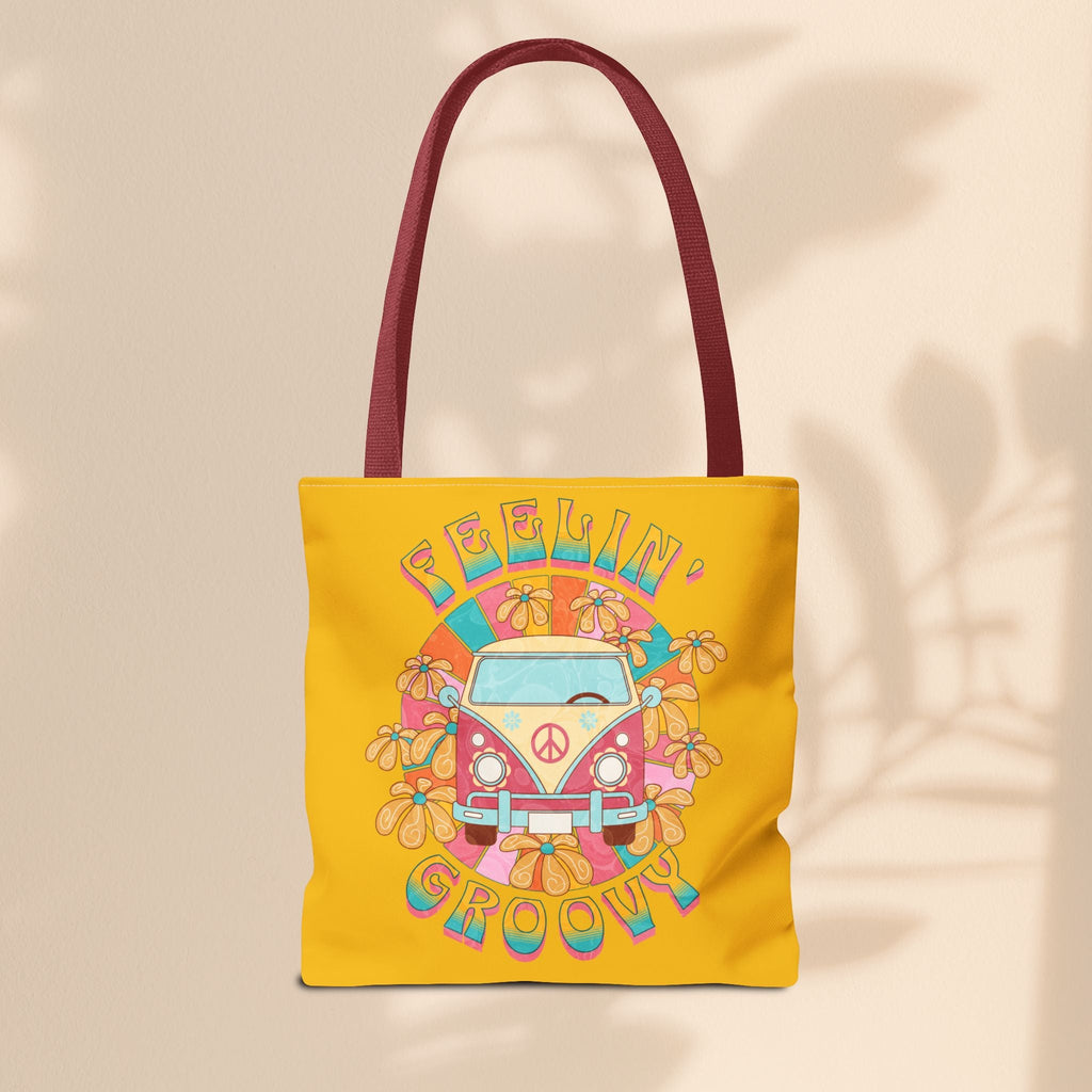 Feeling Groovy Peace Tote Bag