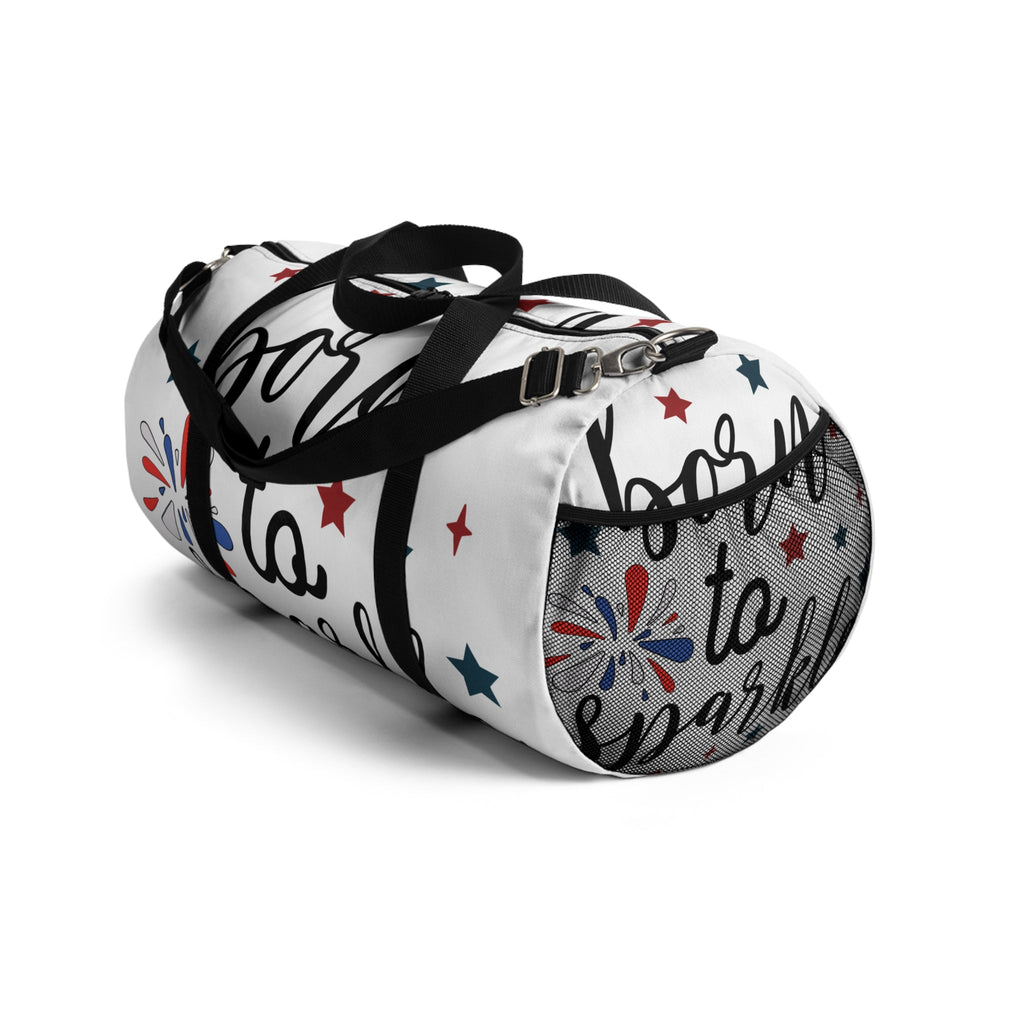 Born to Sparkle Duffel Bag – Stylish Gym and Travel Bag