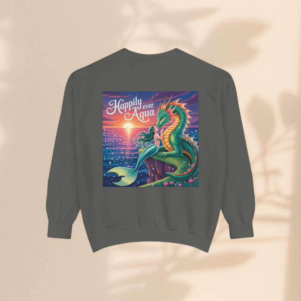 Happily Ever Aqua Sweatshirt, Unisex Garment-Dyed Pullover, Cozy Sweatshirt for Ocean Lovers, Ideal Gift for Fantasy Fans, Perfect for [...]