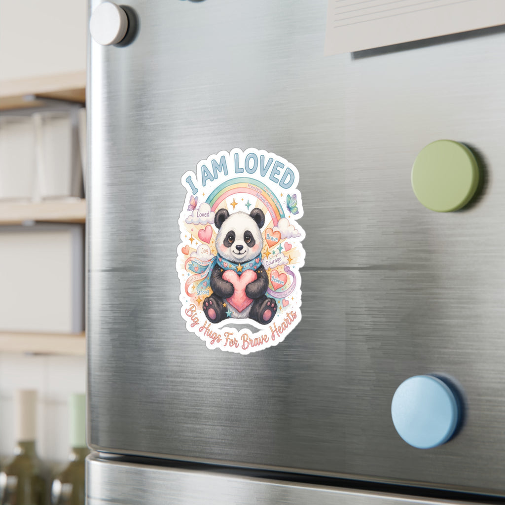 I Am Loved Panda Sticker | Brave Buddies™