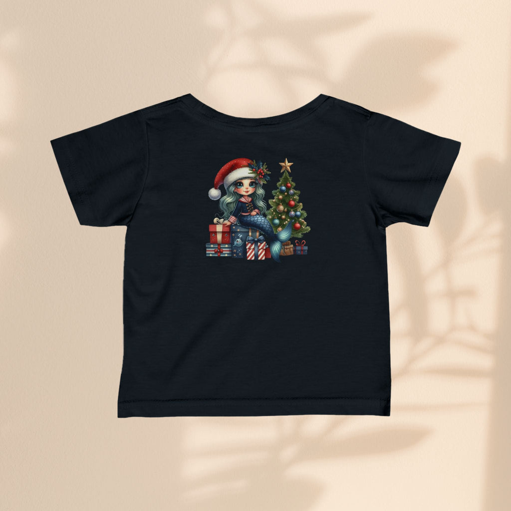 Mermaid Christmas - Infant Fine Jersey Tee