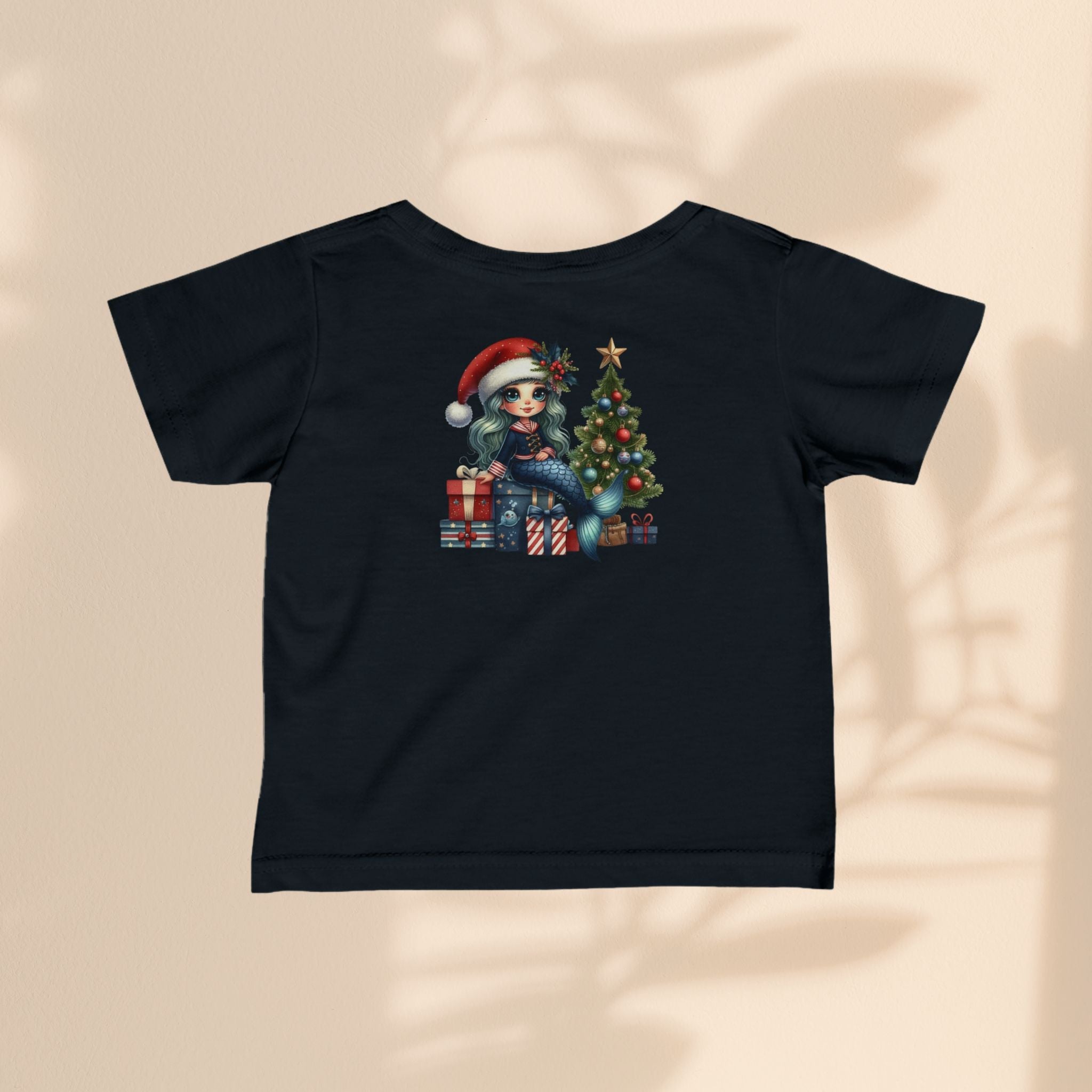 Mermaid Christmas - Infant Fine Jersey Tee