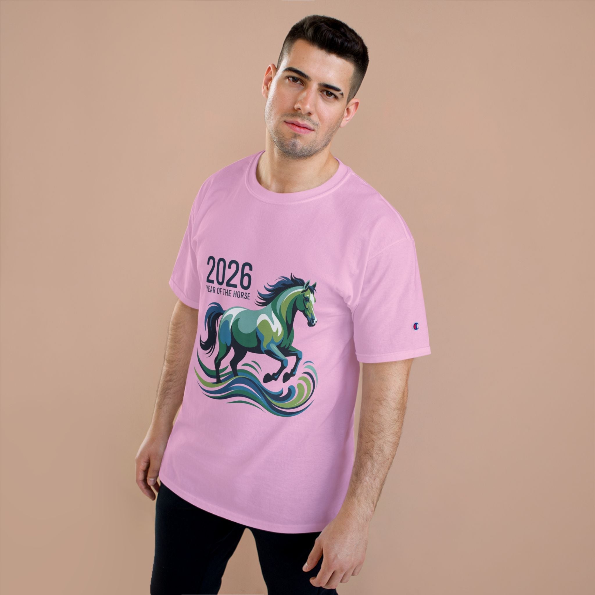 2026 Year of the Horse T-Shirt — Running Horse Graphic