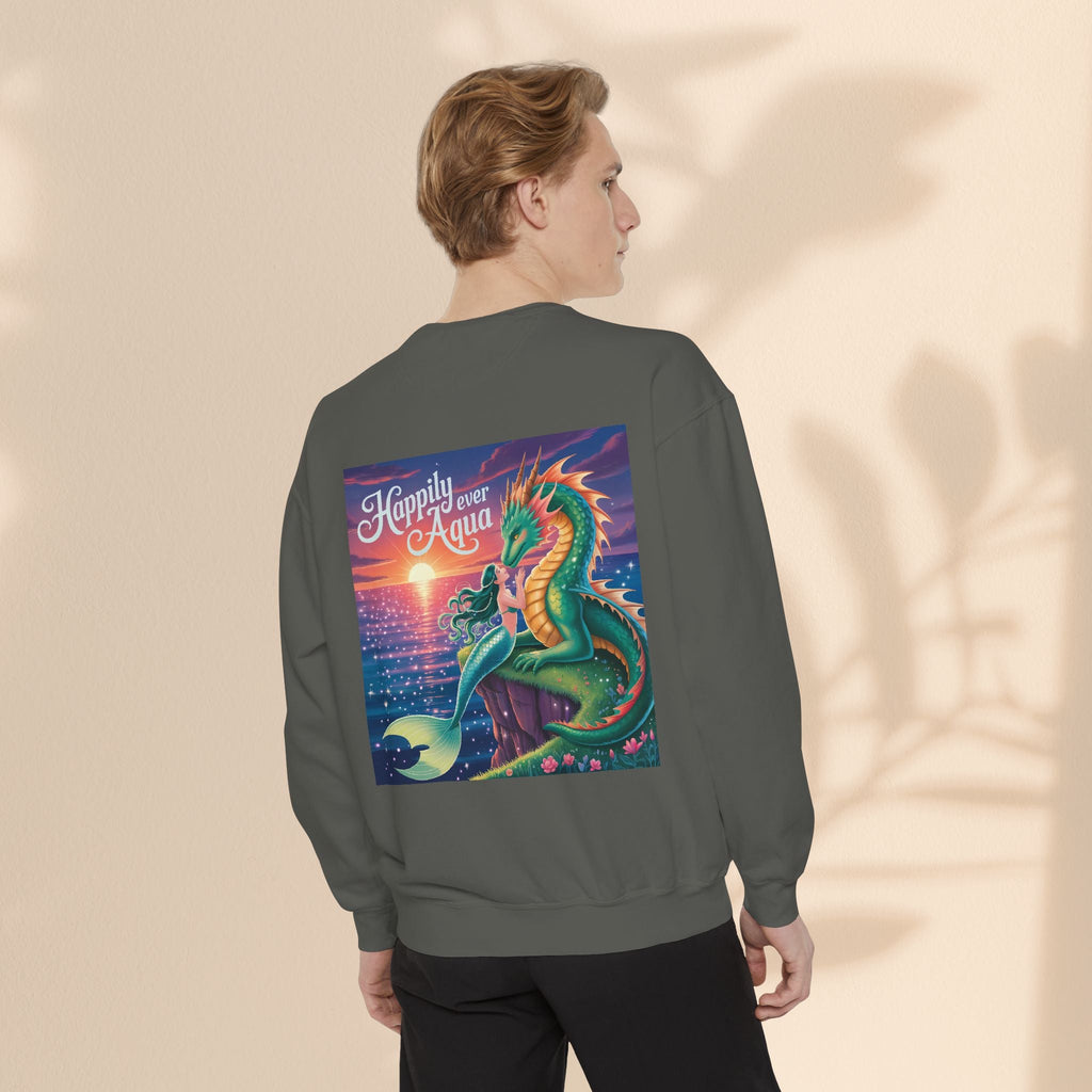 Happily Ever Aqua Sweatshirt, Unisex Garment-Dyed Pullover, Cozy Sweatshirt for Ocean Lovers, Ideal Gift for Fantasy Fans, Perfect for [...]