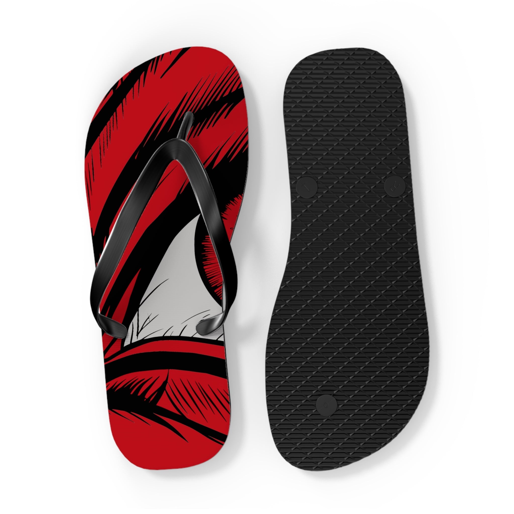 Red Eye Dragon Flip Flops – Lightweight Fantasy Beach Sandals