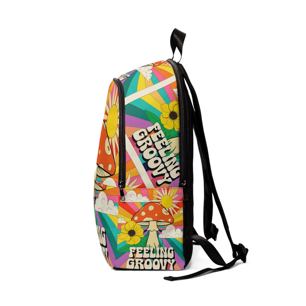 Fabric Backpack - Feeling Groovy