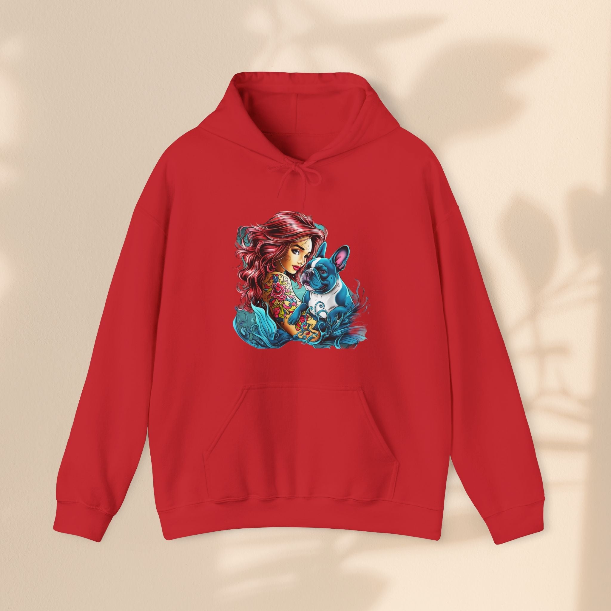 Heavy Blend™ Hooded Sweatshirt - Frenchie Tatoo