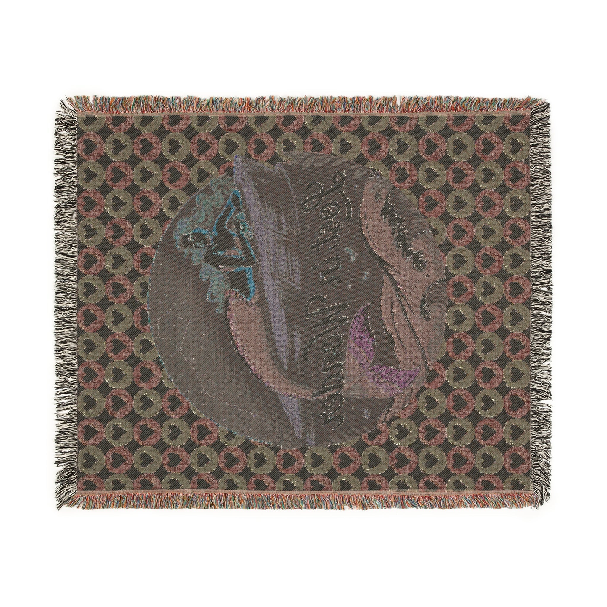 Cozy Woven Blanket – Vibrant Tapestry Throw