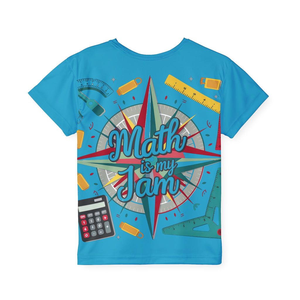 Kids Sports Jersey- Math is My Jam