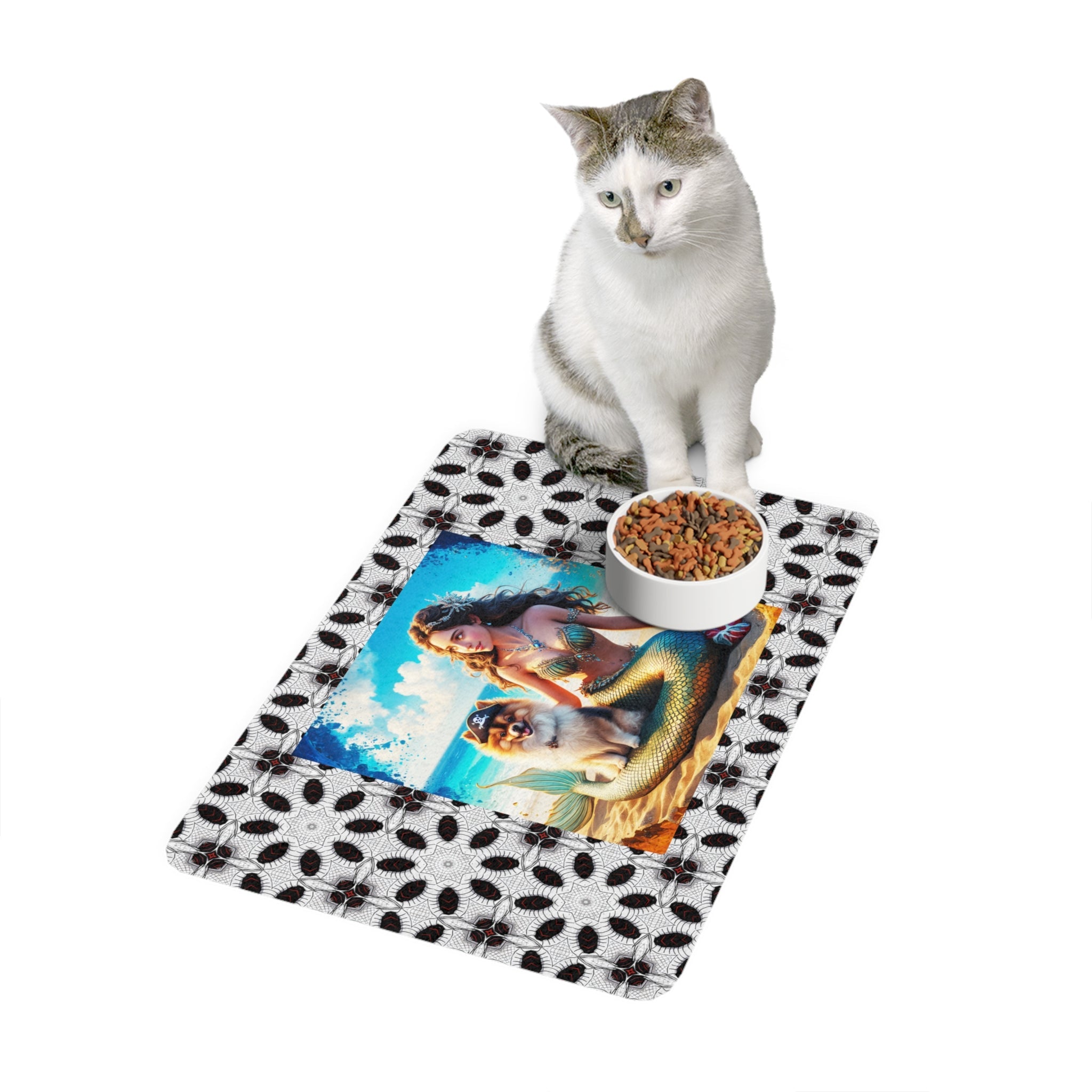 Beach Master Pet Food Mat | Non-Slip Feeding Mat
