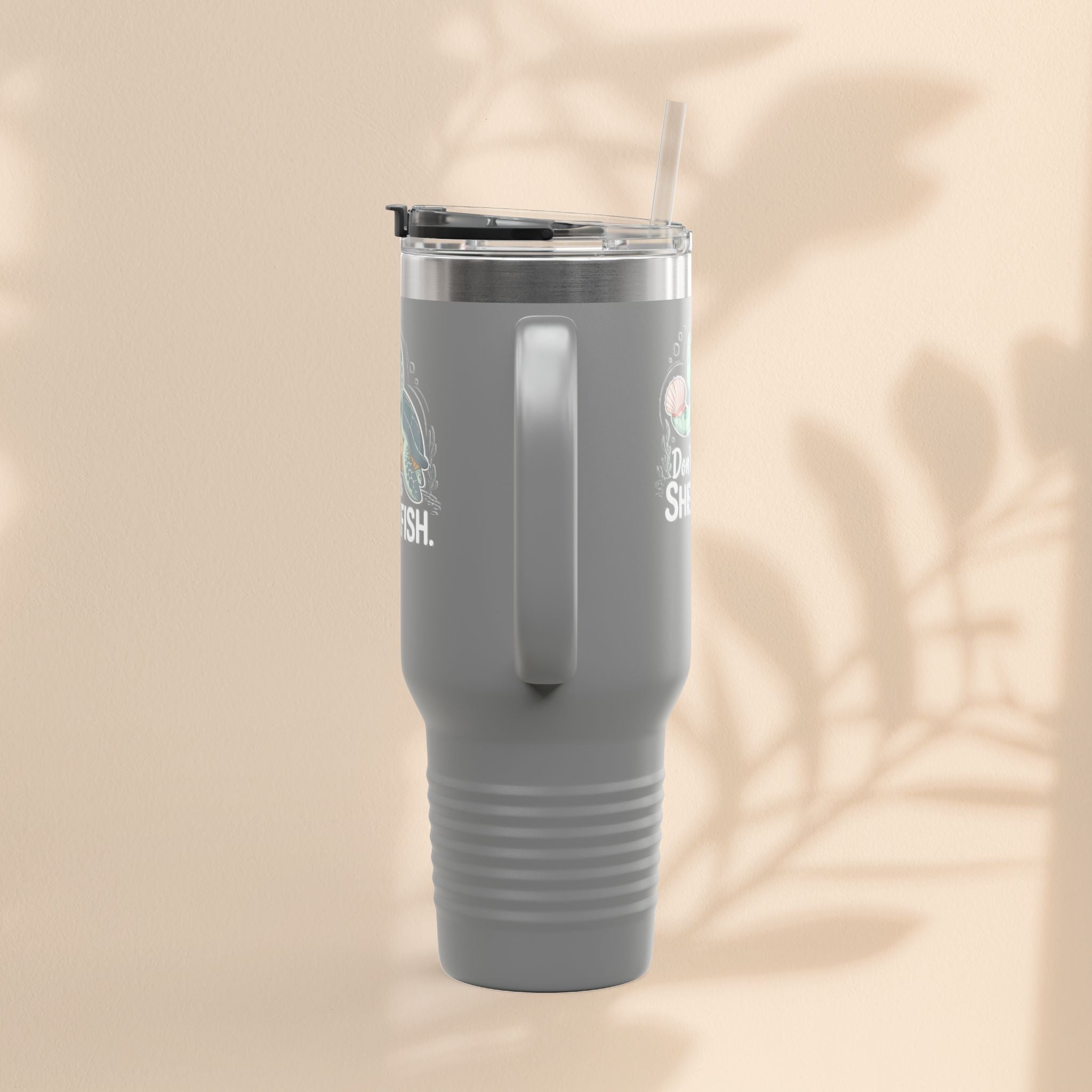 Don't Be Shellfish Insulated Travel Mug, 40oz