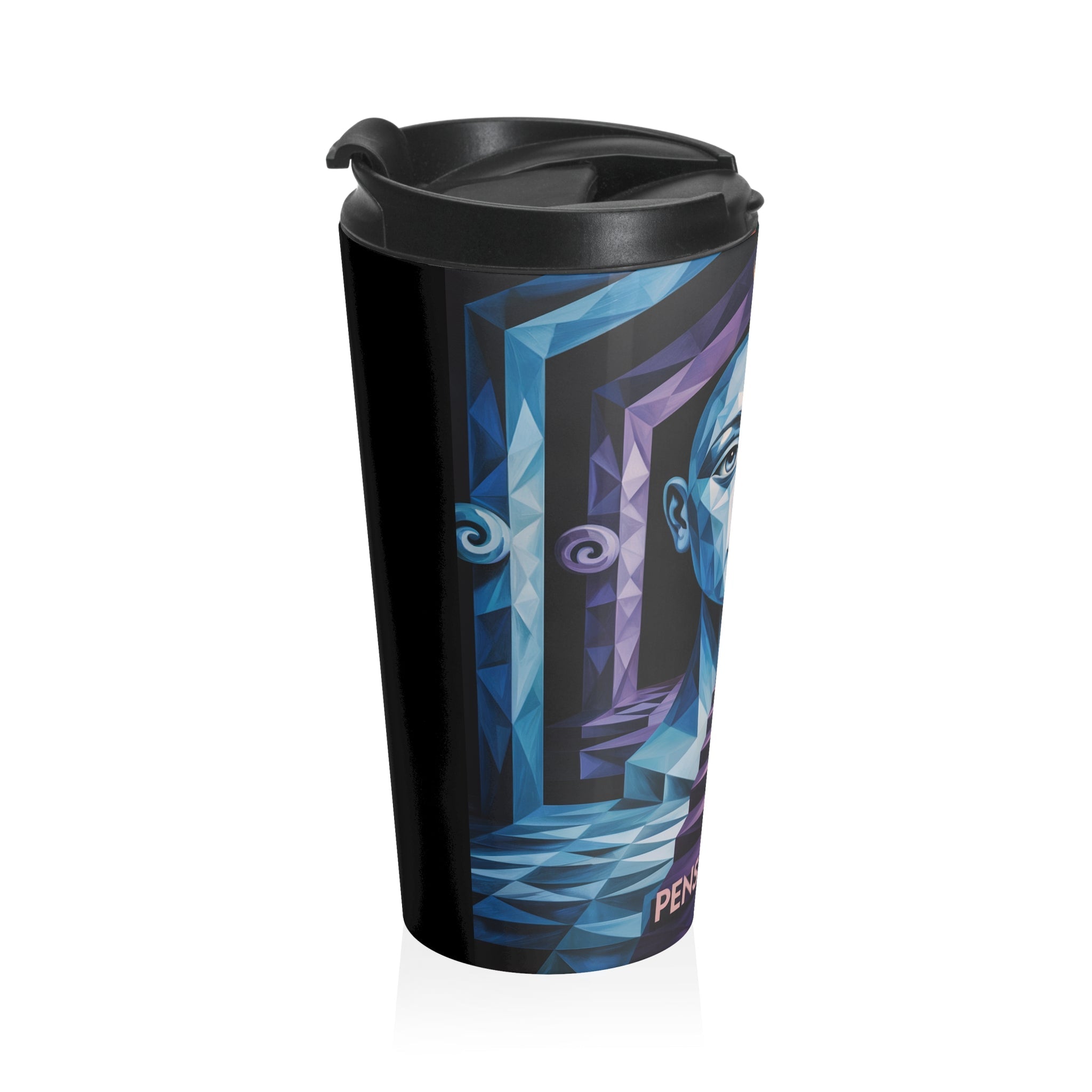 Colorful Pensacola Stainless Steel Travel Mug - For On-the-Go Coffee Lovers