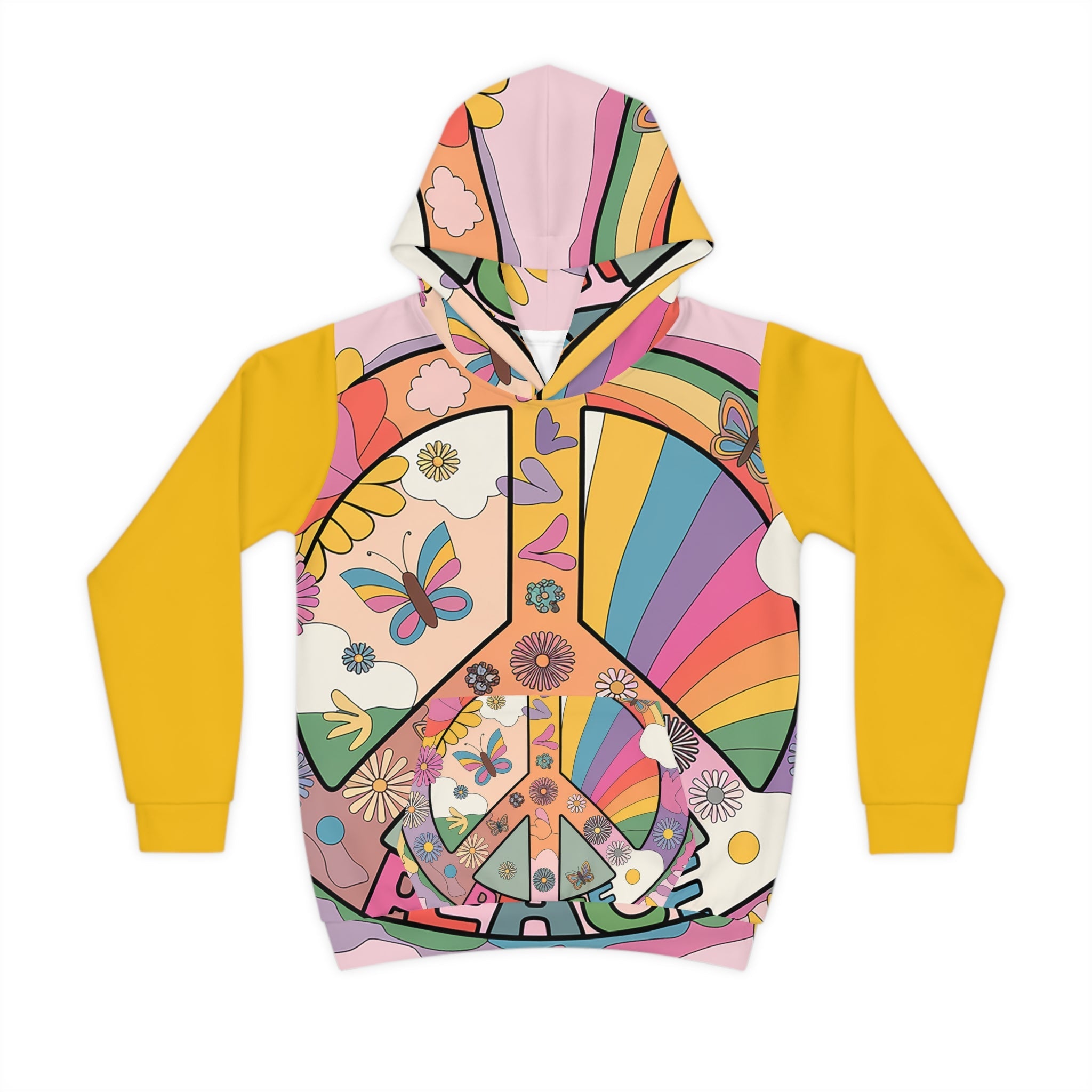 Children's Hoodie - Peace and Love