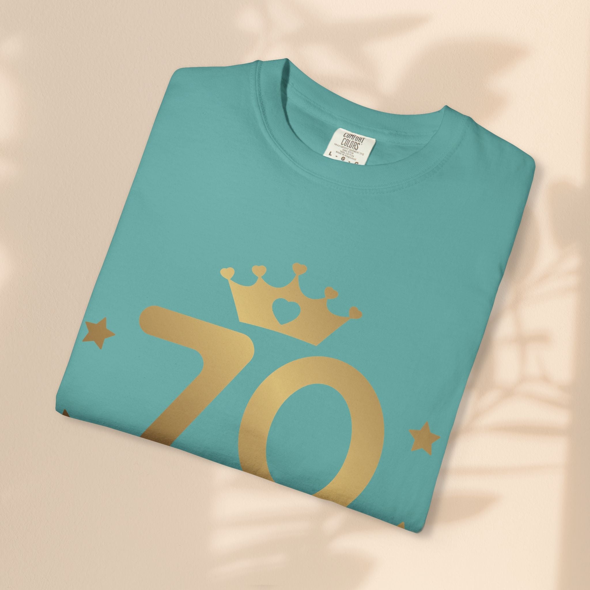 70 and Fabulous Unisex Garment-Dyed T-shirt | Birthday Celebration Tee, Gift for 70th Birthday, Vintage Style Shirt, Fun Party Wear, [...]