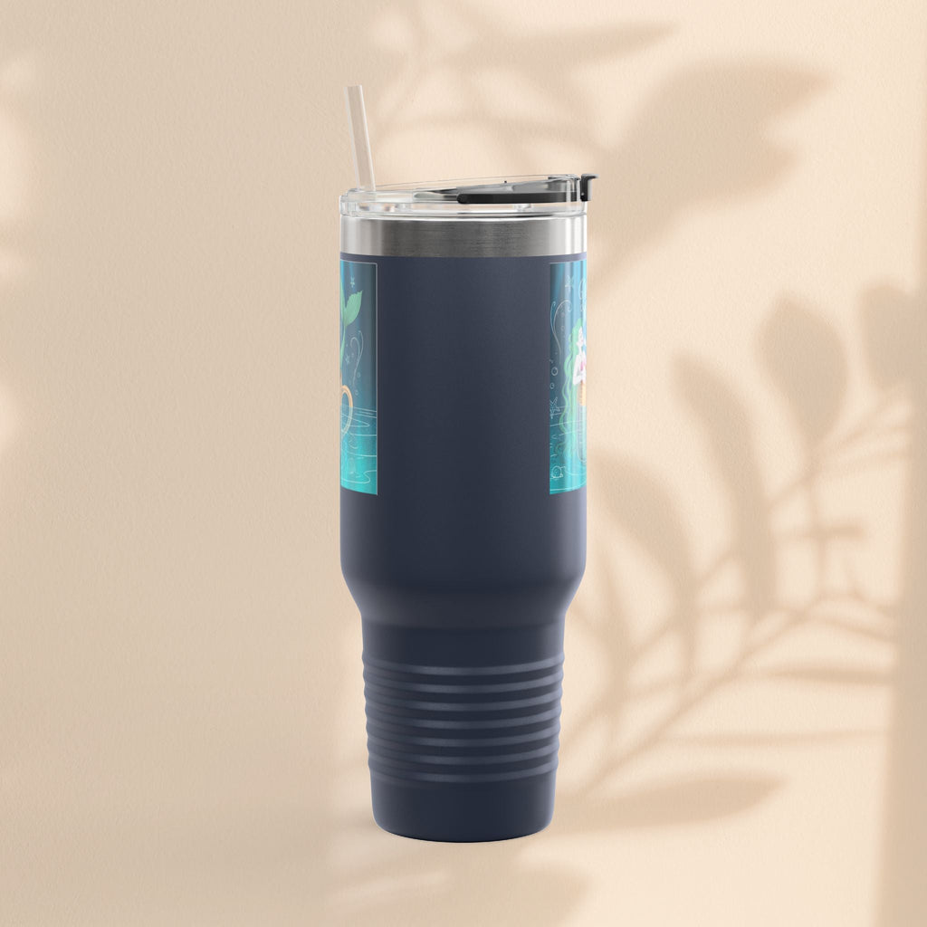 Charming Mermaid Insulated Travel Mug, 40oz - Perfect for Road Trips, Beach Days, and Gifts for Ocean Lovers, Travel Mug, Unique [...]