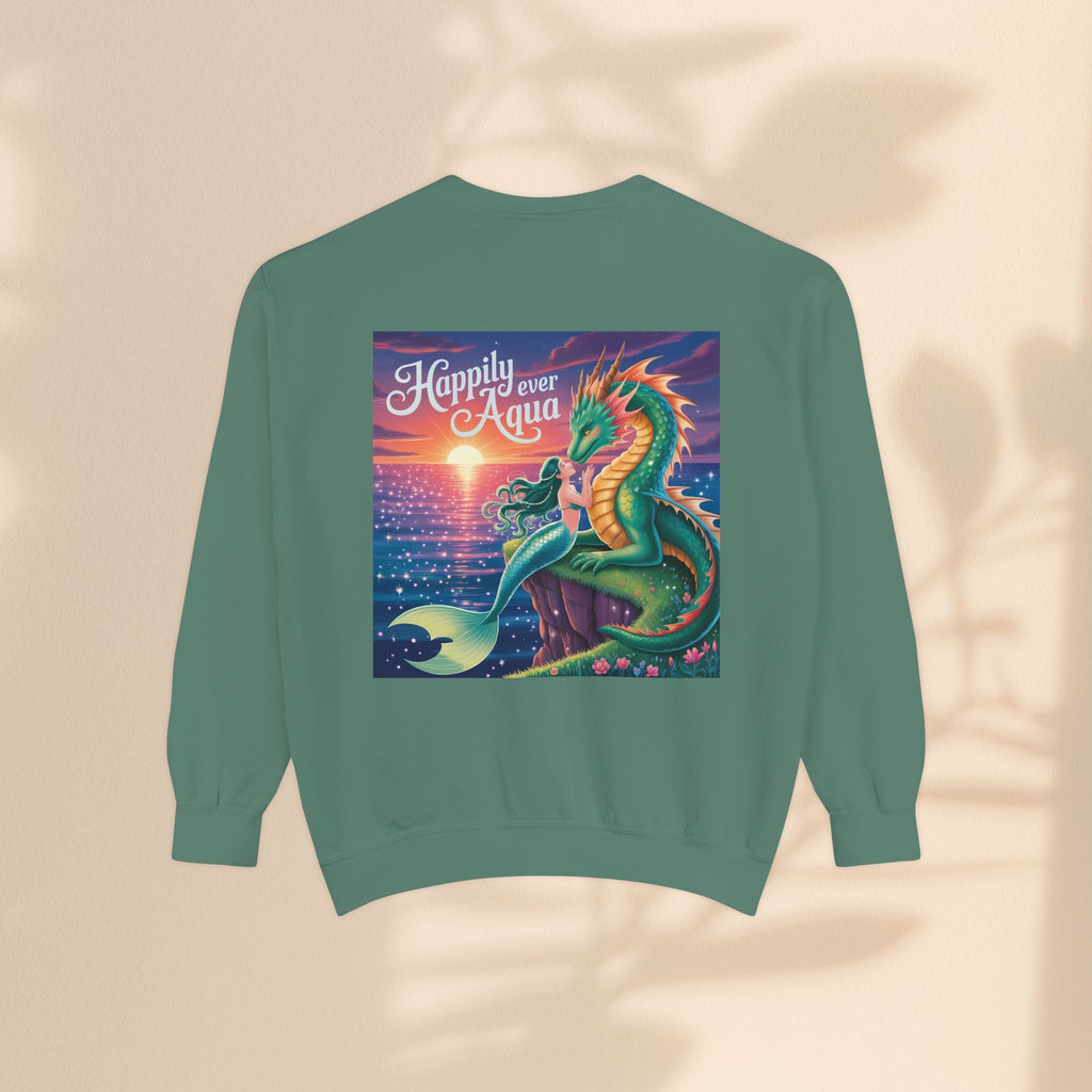 Happily Ever Aqua Sweatshirt, Unisex Garment-Dyed Pullover, Cozy Sweatshirt for Ocean Lovers, Ideal Gift for Fantasy Fans, Perfect for [...]