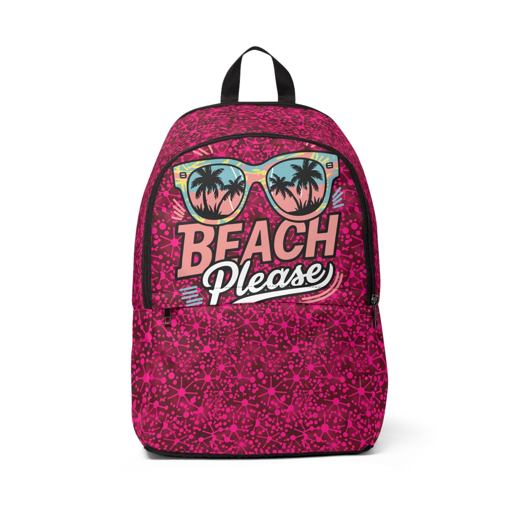 Fabric Backpack - Beach Please