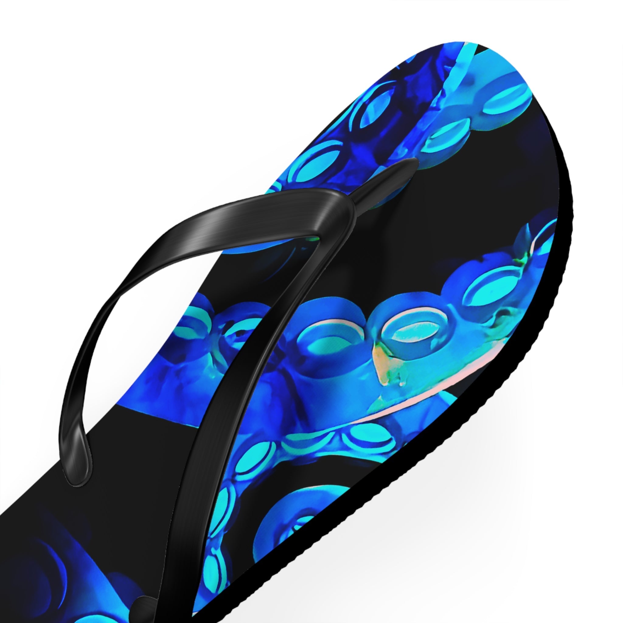 Octopus Delight Flip Flops – Colorful Ocean Beach Sandals