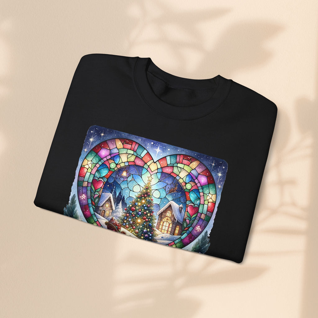 Christmas Tree Heart Sweatshirt