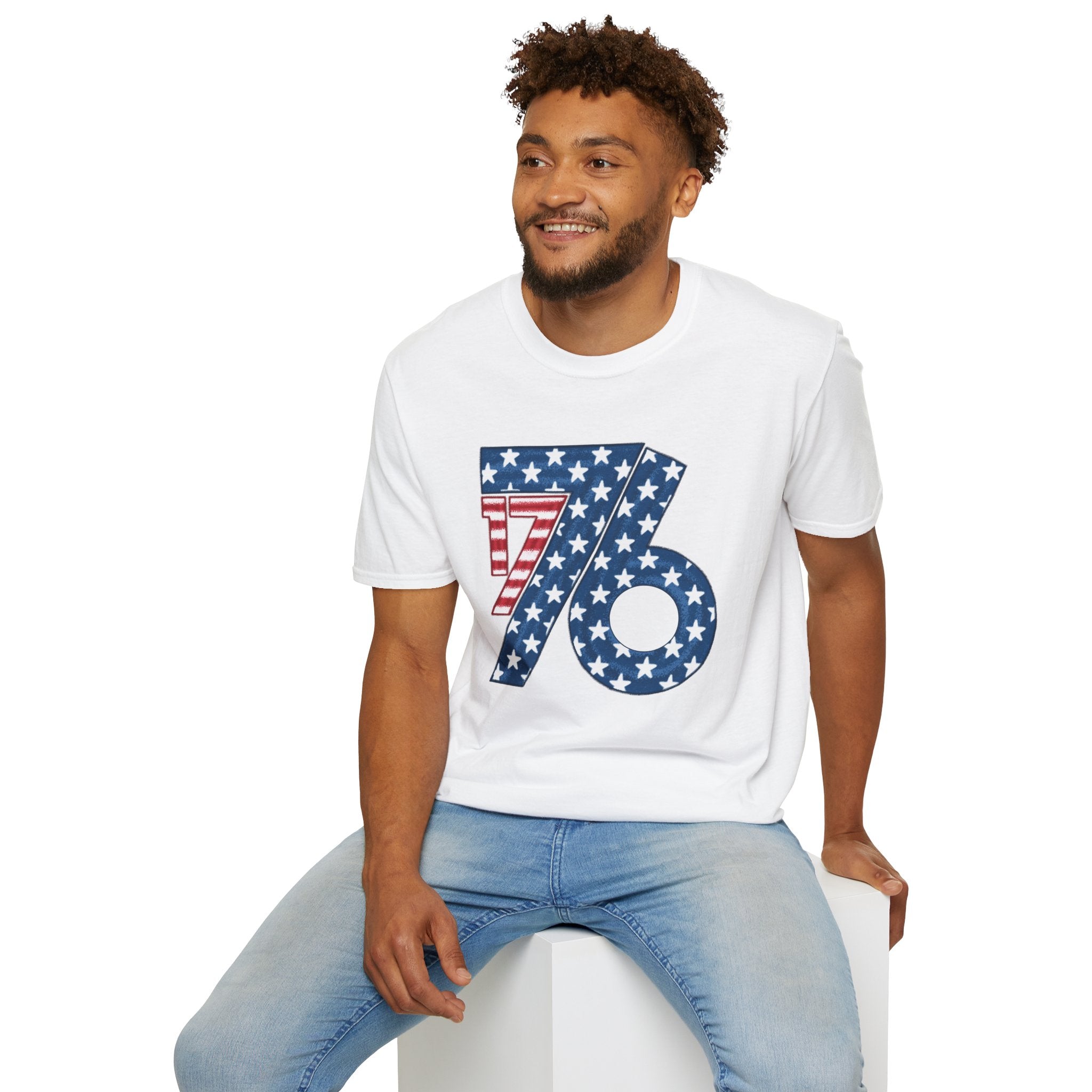 Patriotic 76 Unisex Softstyle T-Shirt