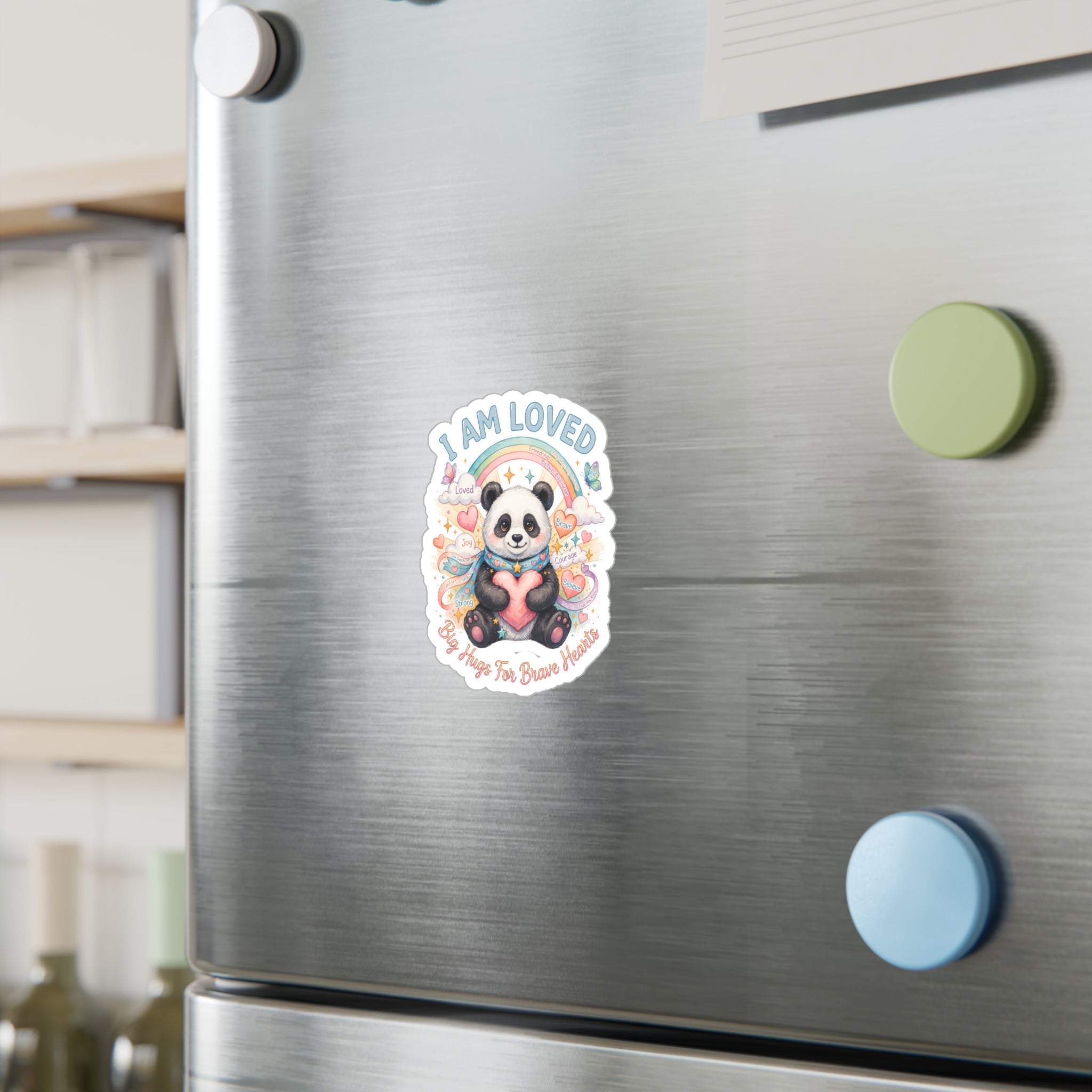I Am Loved Panda Sticker | Brave Buddies™
