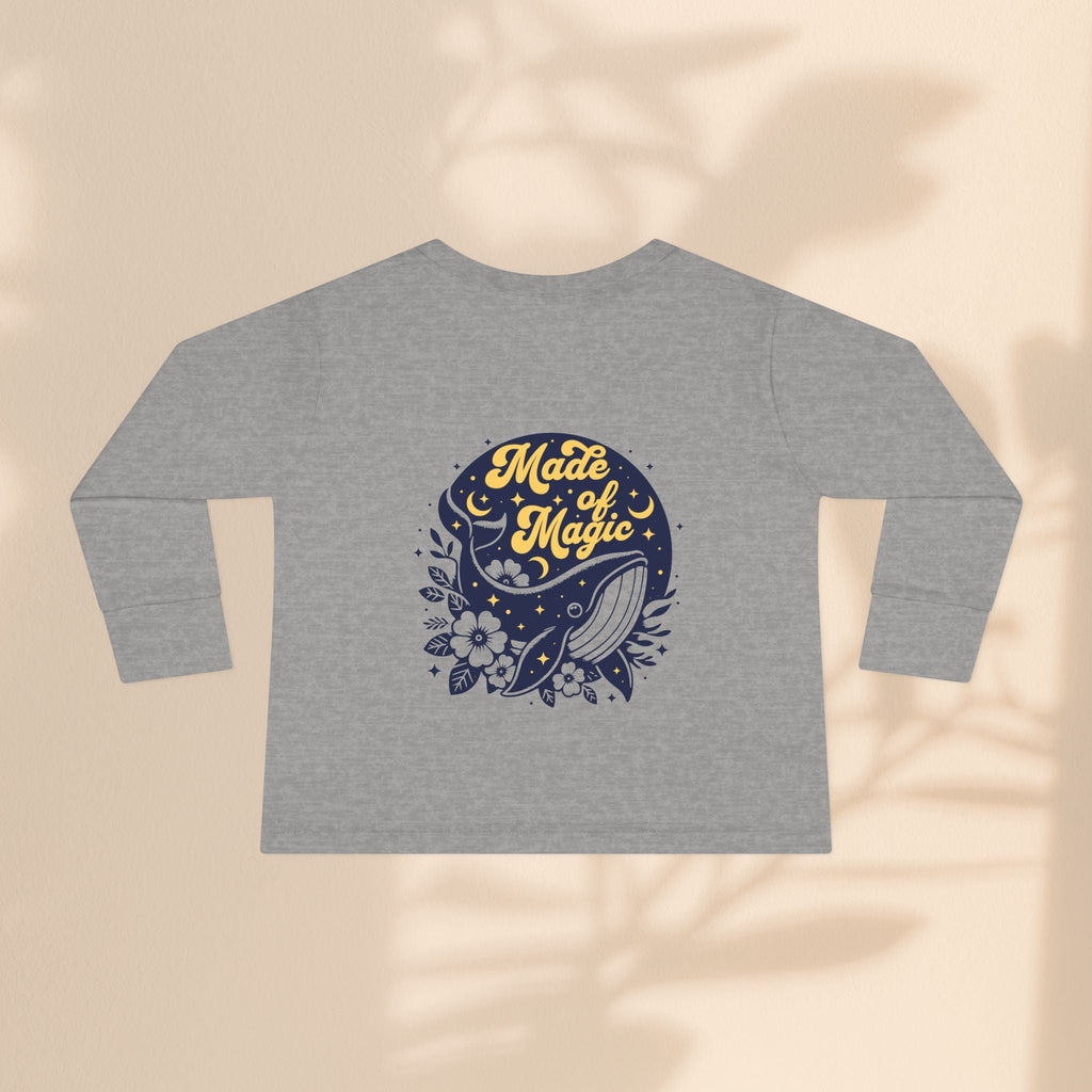 Made of Magic - Toddler Long Sleeve Tee, Kids Clothing