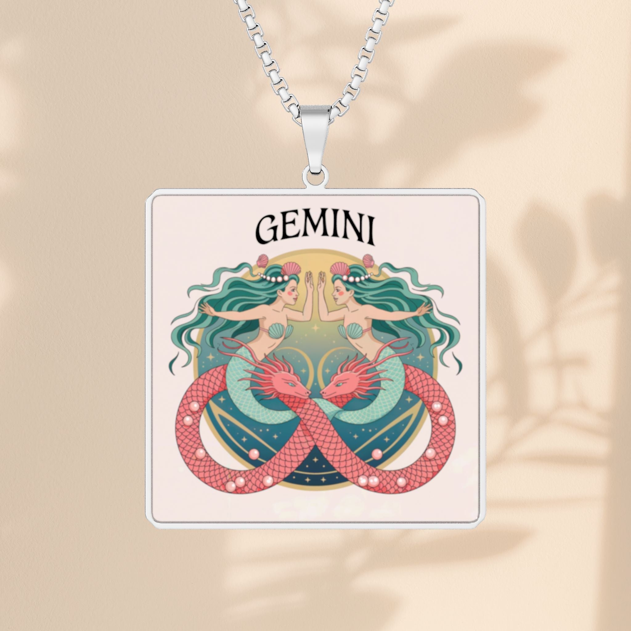 Gemini Zodiac Pendant