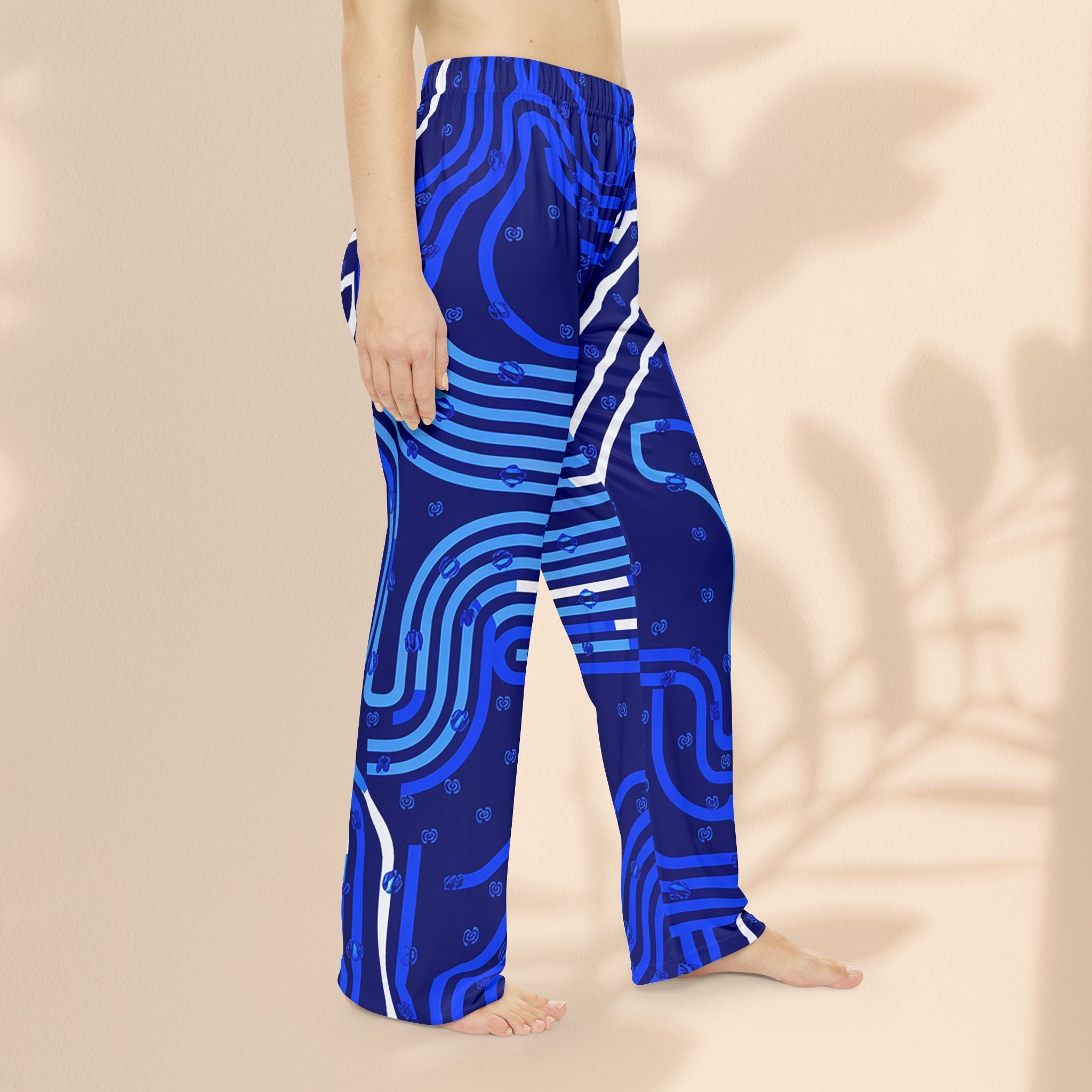 Chic Computer Nerd Women's Pajama Pants, Comfortable Sleepwear, Cozy Lounge Wear, Unique Gift for Tech Lovers, Tech-Inspired Homewear